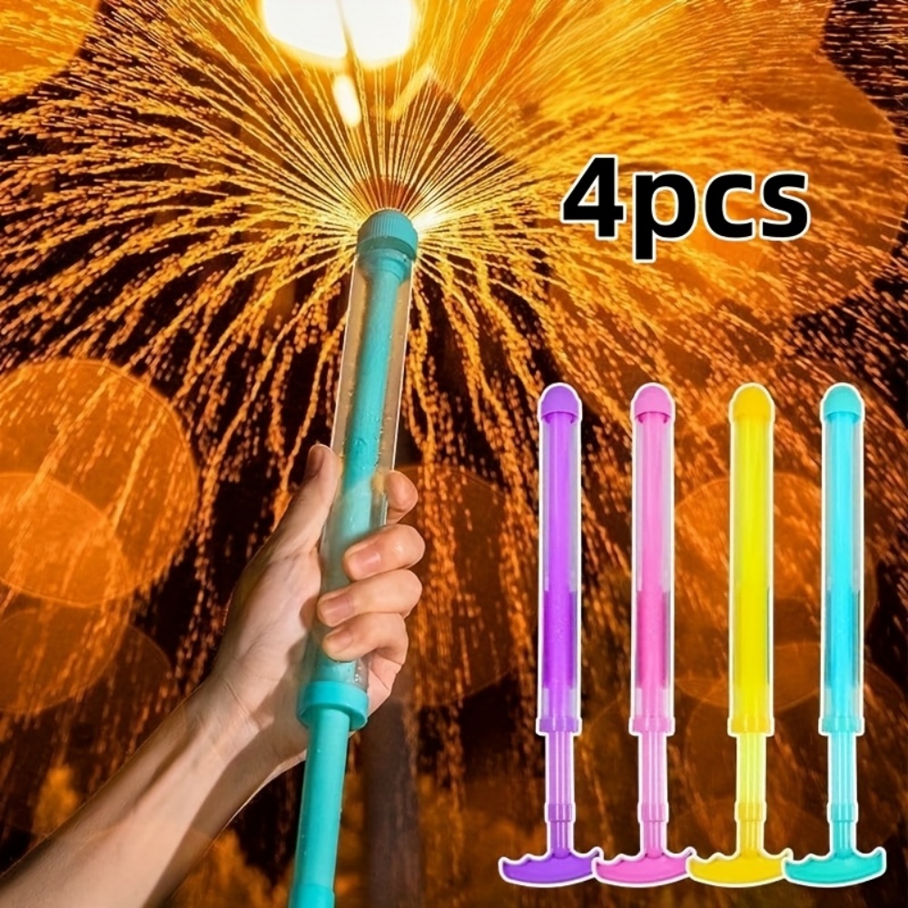 Party Games For 3 People - カラフルなスプレーブルームウォータープロダクツ4個 - パーティー、ウォーターパーク、ゲーム、ロマンチックなお祝いに最適、頑丈な構造。