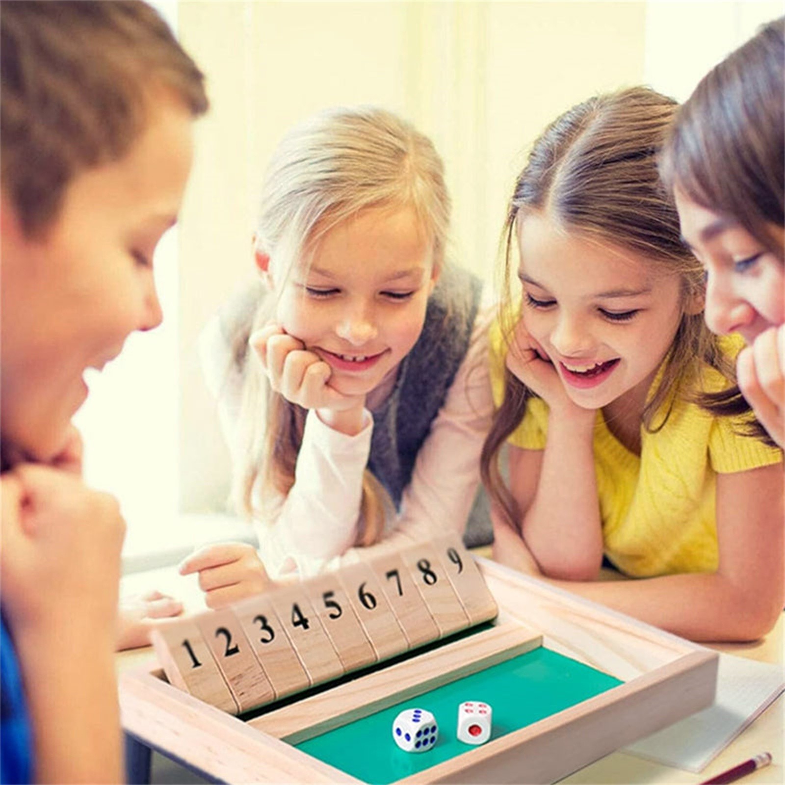 クローズ・ザ・ボックス ダイスボード 2～4人用 子供と大人 - Party Games For 3 People のレビューと価格