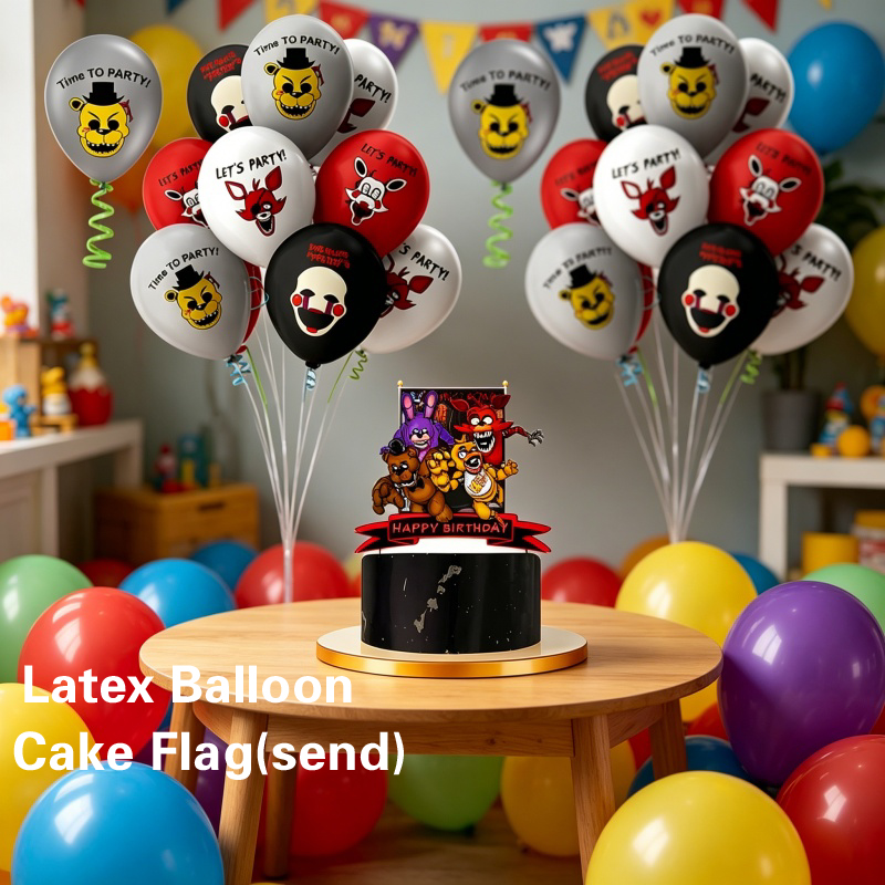 FNAF フレディゲームファミリーテーマ集会装飾ハッピーバー - Party Games No Supplies のレビューと価格