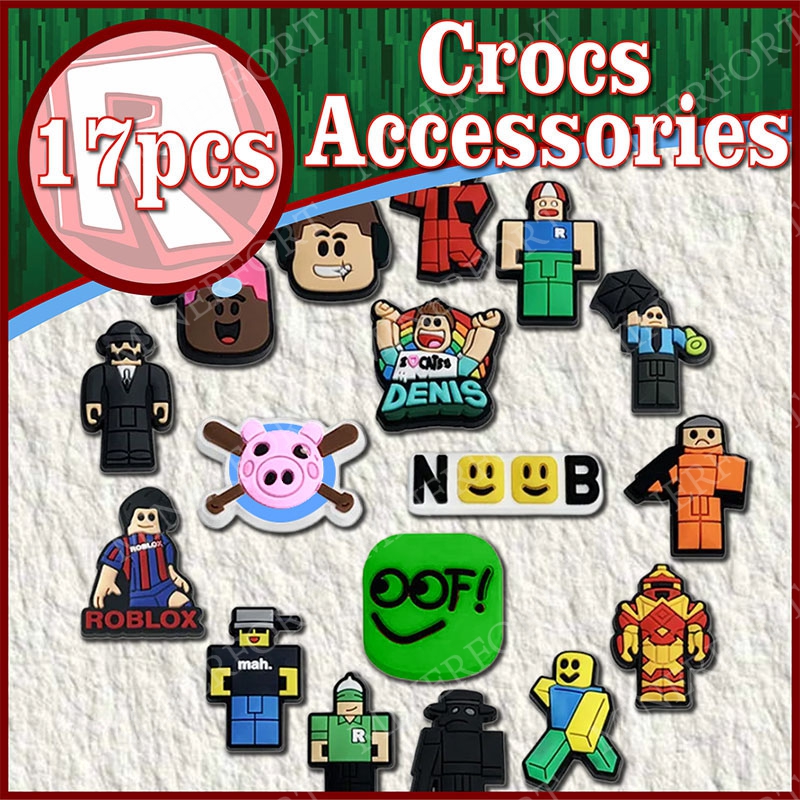 Roblox クロックスチャーム かわいいゲーム漫画の取り外 - Party Games Graduation Ideas のレビューと価格