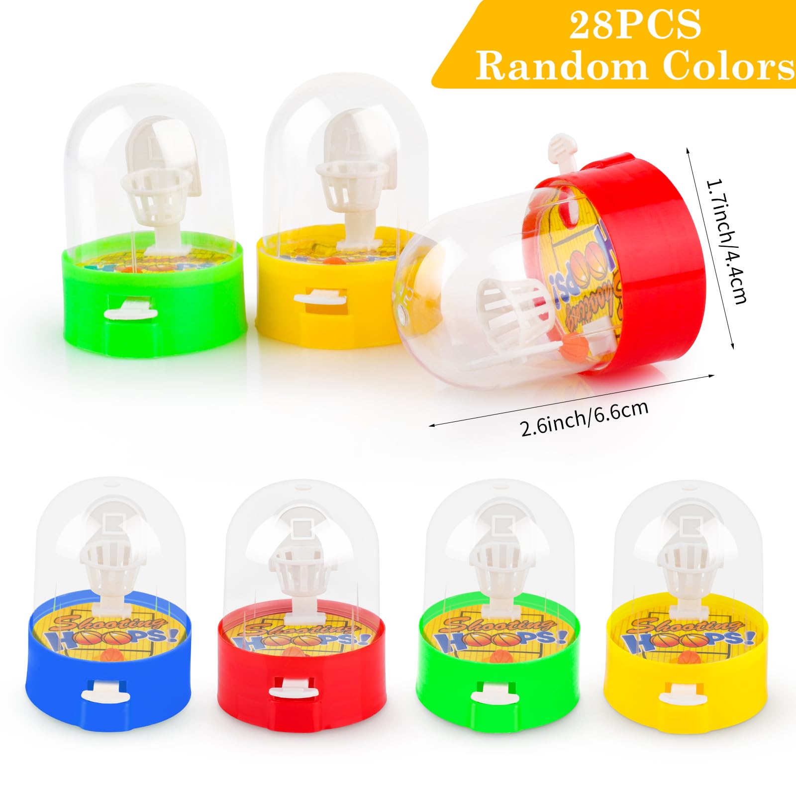 5-50個入り ミニフィンガーバスケットボールシューティング - Party Games No Supplies のレビューと価格