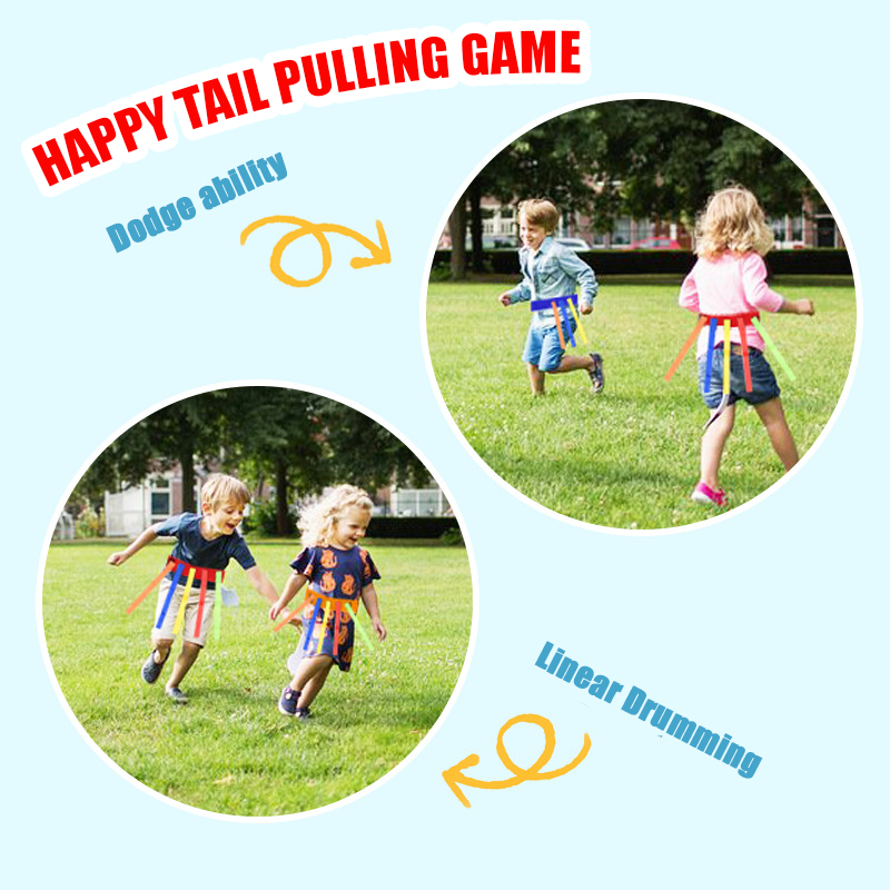 子供の屋外楽しいインタラクティブゲームキャッチテールトレーニ - Party Games No Equipment のレビューと価格
