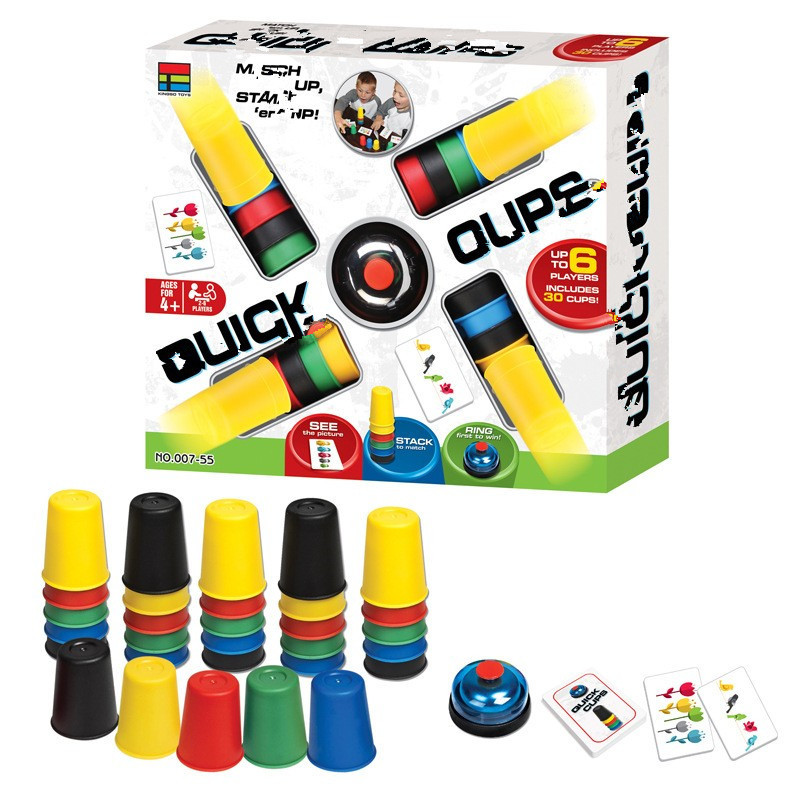 スポーツスタッキングカッププラスチックカードゲーム家族親子屋 - Party Games For 5 Year Olds Indoors のレビューと価格