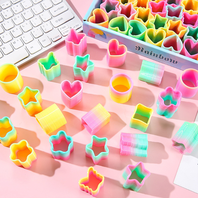 レインボーマジックスプリングスサークルおもちゃ 子供用 柔軟 - Party Games Children のレビューと価格