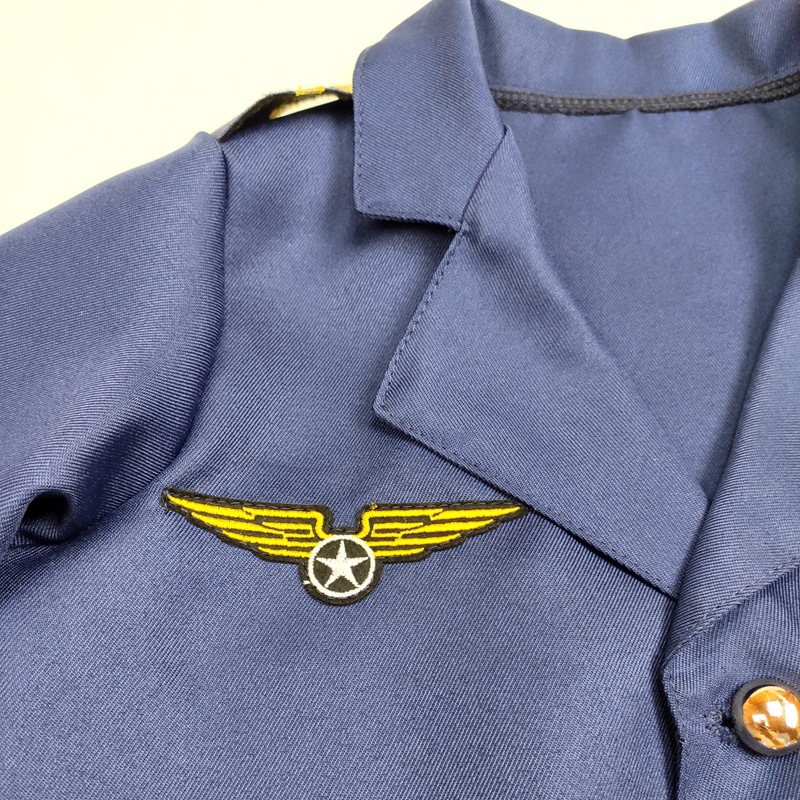 子供ハロウィンコスチューム航空機キャプテンの制服コスプレ帽子 - Party Games Children のレビューと価格