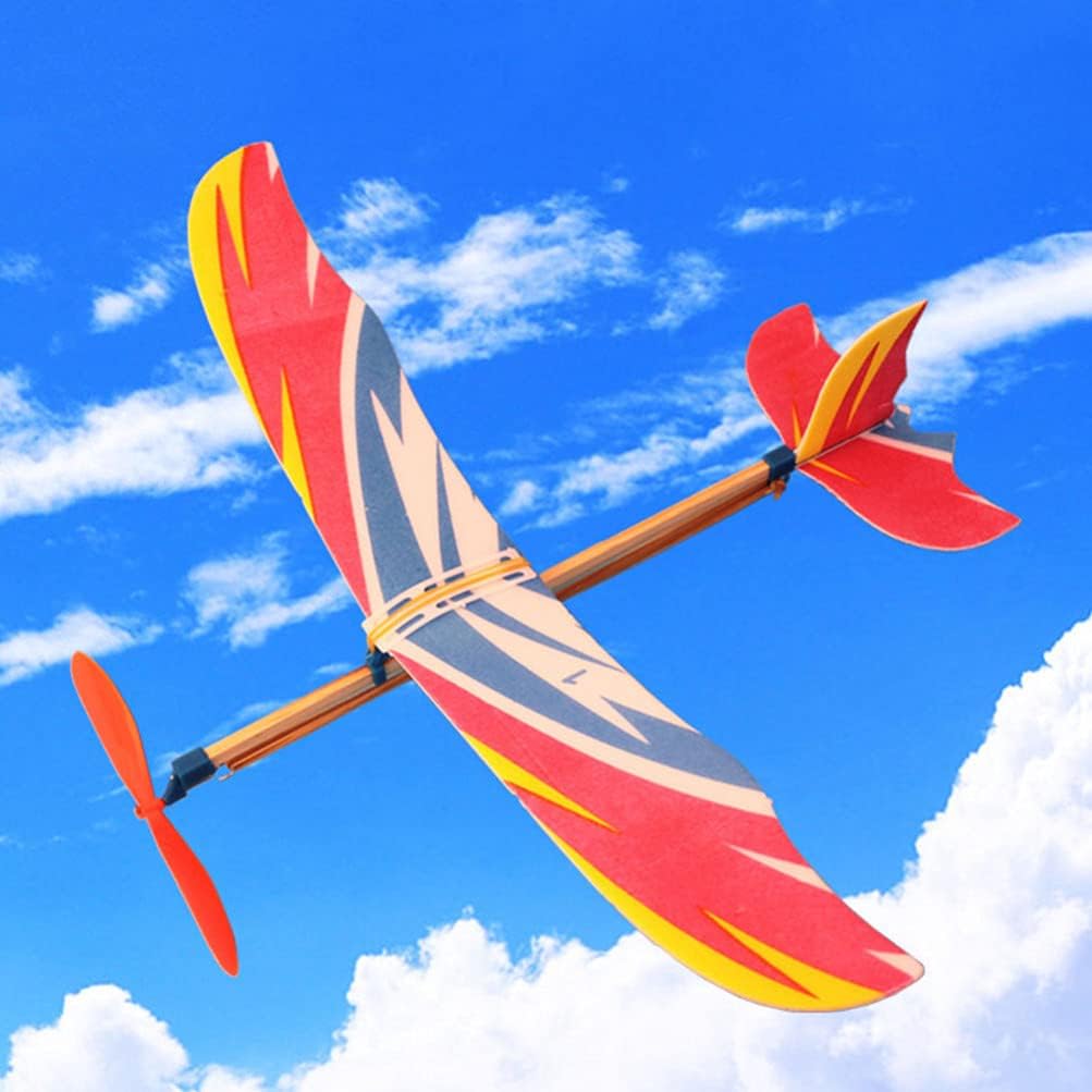 5/10 個のゴムバンド動力飛行機モデルグライダー飛行機爆撃 - Party Games Kids Birthday のレビューと価格