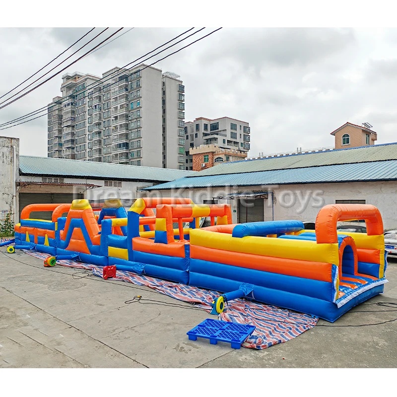 巨大なPVC製インフレータブル障害物トンネル、屋外用子供向け - Party Games No Equipment のレビューと価格
