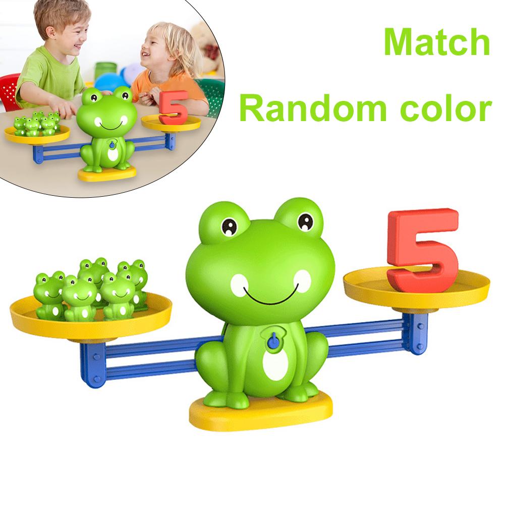 1セット カエル型バランススケールカード デジタルゲーム 子 - Party Games Kids Birthday のレビューと価格