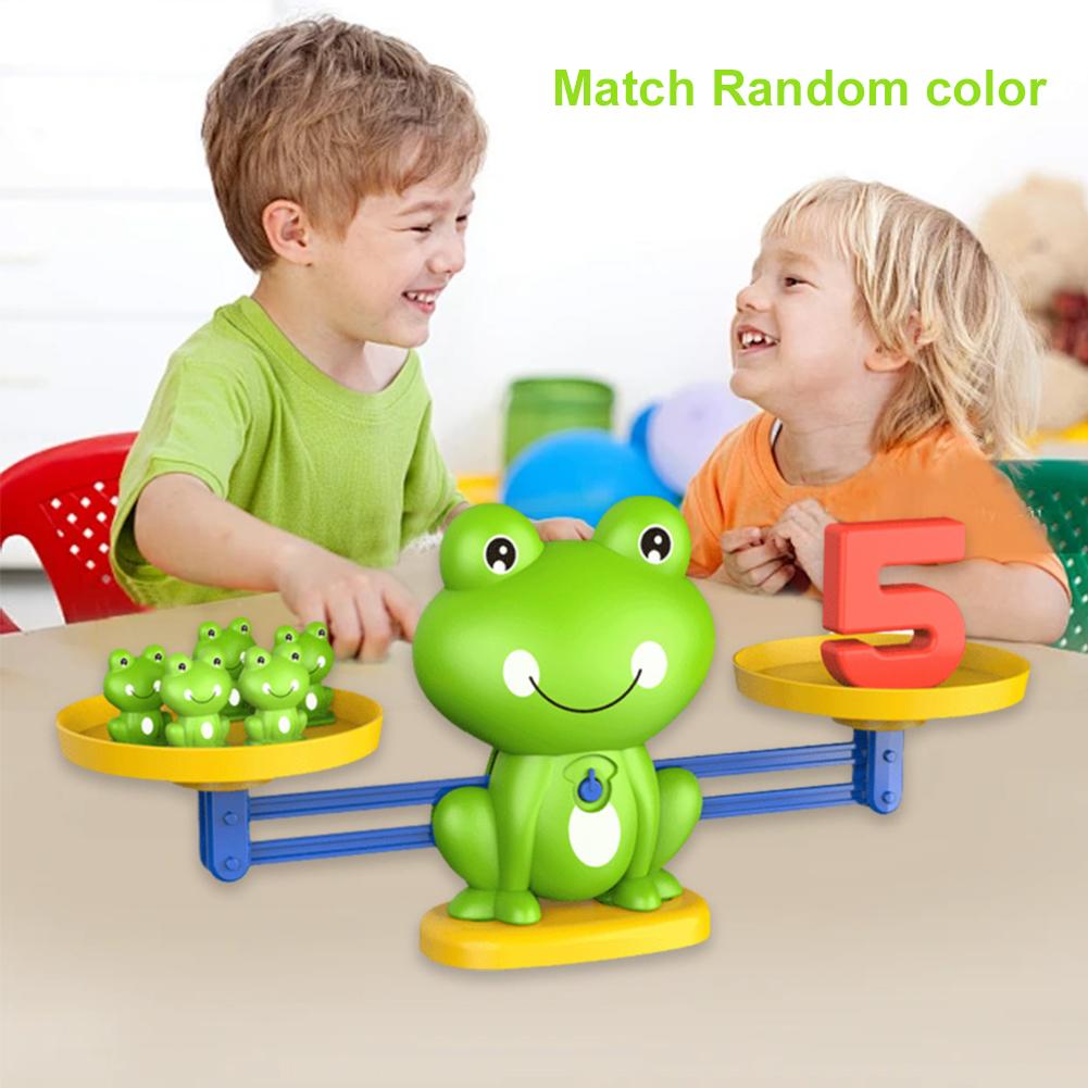 1セット カエル型バランススケールカード デジタルゲーム 子 - Party Games Kids Birthday のレビューと価格