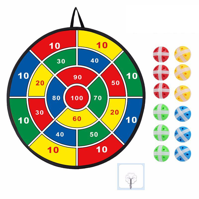 12 ボール子供粘着ボールダーツプレートセット大サイズ 66 - Party Games For 5 Year Olds Indoors のレビューと価格