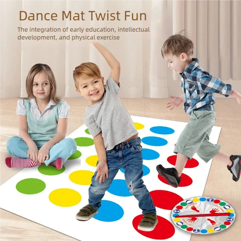 売れ筋のツイスターゲーム、体操用のクラシックバランスマット、 - Party Games For 3 People のレビューと価格